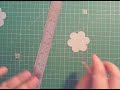 Interactive handmade flower embellishment tutorial
