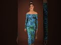 Zestaw - spódnica z bluzą &quot;Tropical&quot;  #moda #projektant #fashion #bluzka #spódnica