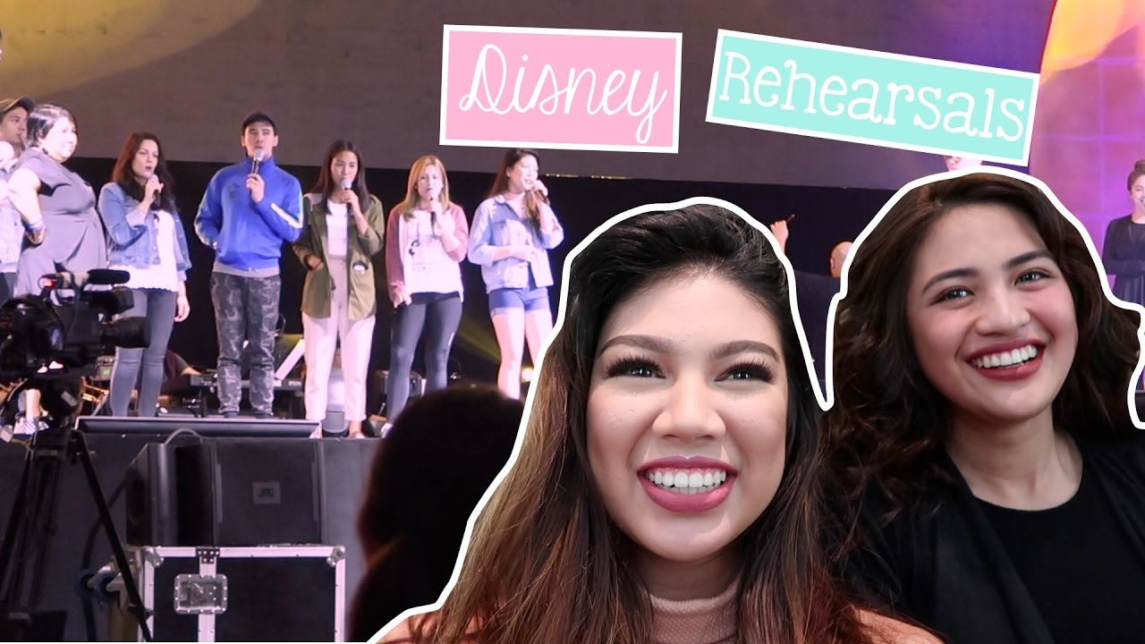 Disney Concert Rehearsals ft. Lea Salonga, Julie Anne San Jose, Morisette ++ | Janina Vela