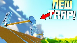 New Survival Trap and Base Defense Experiment! - Scrap Mechanic Survival Mode [SMS 70] screenshot 5