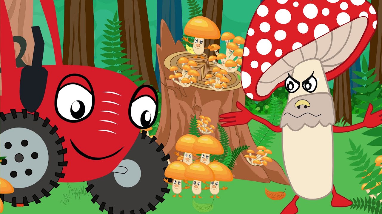 ⁣Грибы - Тыр Тыр трактор - Песенки для детей про осень и грибы