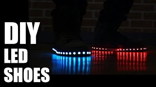 How To Make DIY LED Shoes | New Years Special