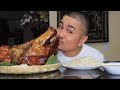 ROAST PIG HEAD | LECHON MUKBANG