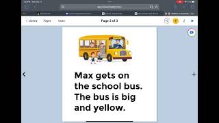 Book Creator Presentation Screencast