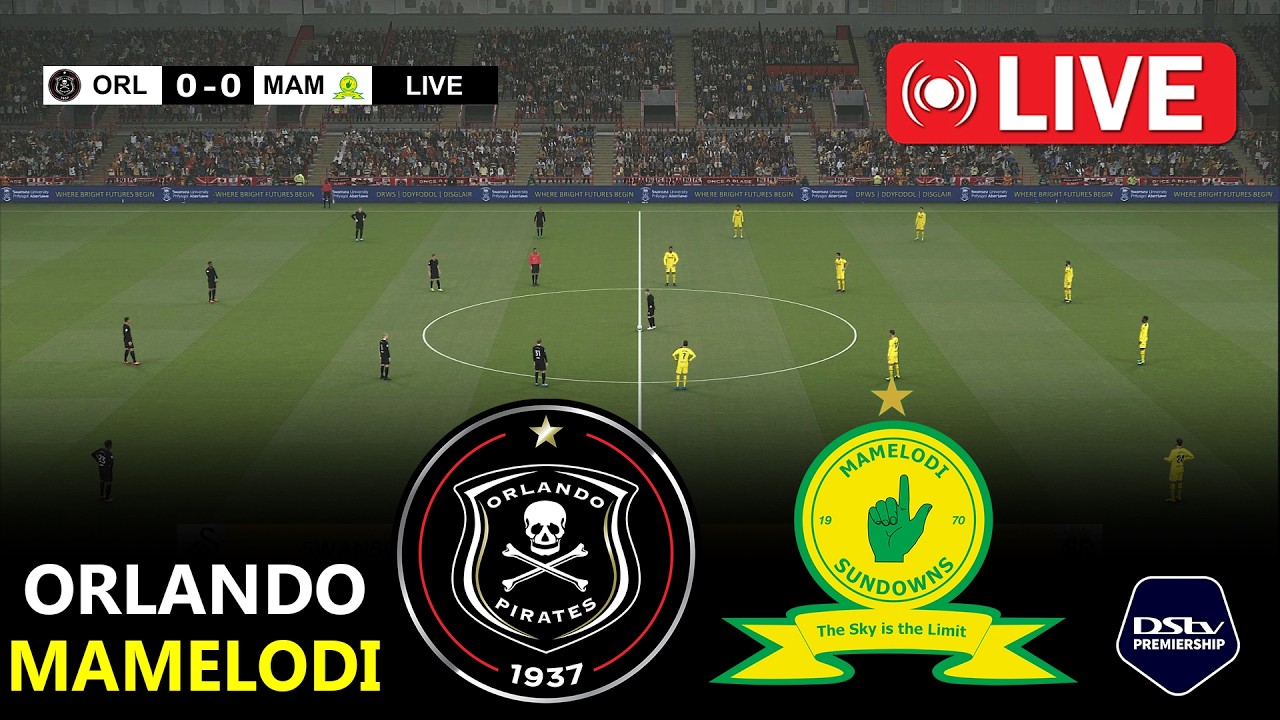 Orlando Pirates vs Mamelodi Sundowns | Betway Premiership 2026 | PES 21 Simulation