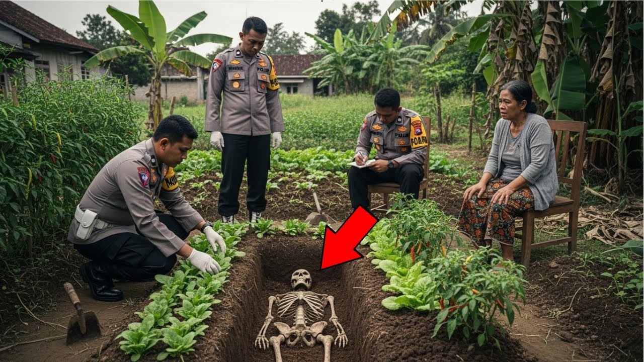 WONOSOBO GEGER: Istri H.abisi Suami, Jenazah Disembunyikan di Bawah Kebun Sayur!
