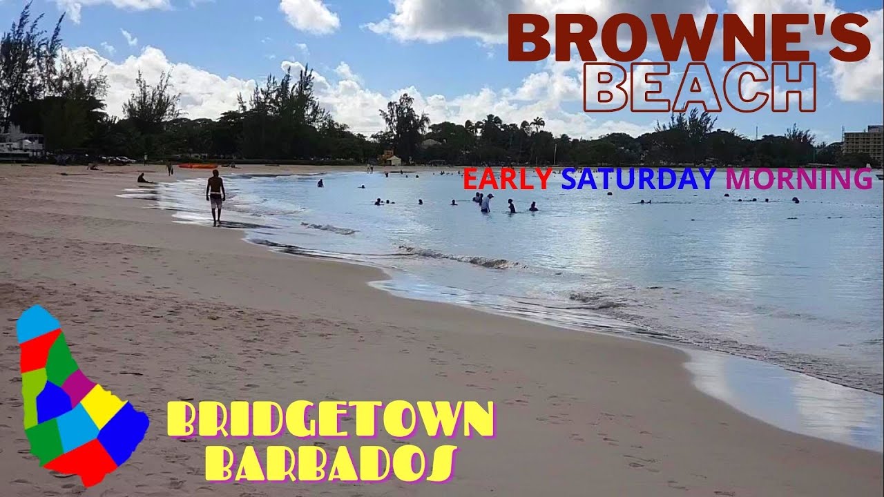 Browne S Beach Carlisle Bay One Of The Most Popular Picnic Beaches In Bridgetown John Moore