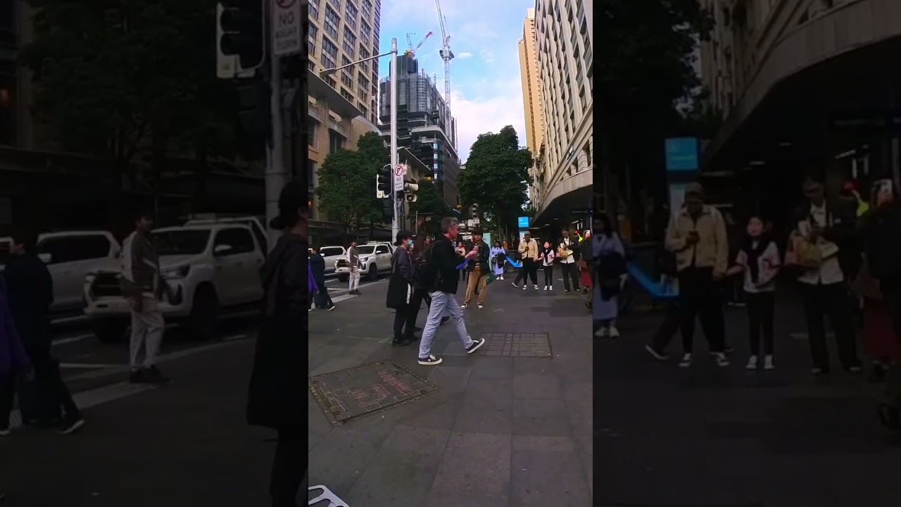 All of me (Sax and Violin Duet) - Sydney Busking!