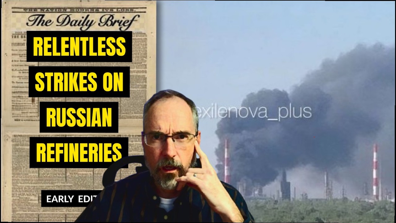 ⁣Ukraine’s “Refinery Bingo” Is Becoming a Nightmare for Russia