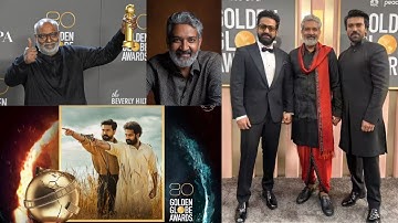 Golden Globes 2023 | Best Original Song | RRR | Naatu Naatu | MM Keervani Winning Speech Full Video