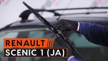 Wie RENAULT SCENIC RX4 Scheibenwischer vorne wechseln [TUTORIAL AUTODOC]