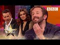 Chris odowds wife eats with bradley coopers fork  the graham norton show  bbc