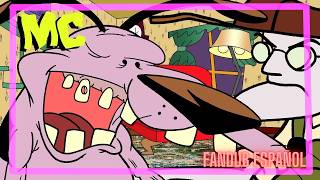 PINK LOVEABLE DOG - (Courage the Cowardly Dog Parody) Fandub Español KirisaMX MeatCanyon