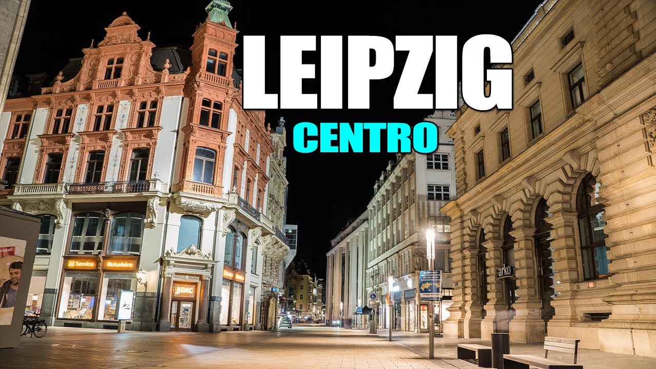 CENTRO DA CIDADE DE LEIPZIG NA ALEMANHA