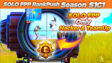 SOLO FPP RankPush - Only😡Hacker and TeamUp😡 SAMSUNG A3,A5,A6,A7,J2,J5,J7,S5,S6,S7,S9,A10,A20,A30,A50
