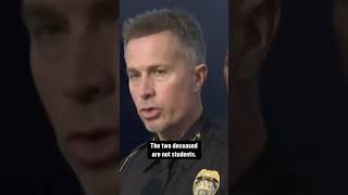 Police give an update following the FSU shooting #shorts