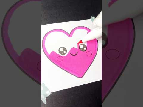 ASMR Heart Coloring ❤️