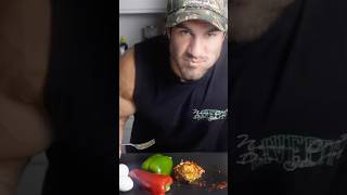 High Protein Stuffed Cheeseburgers