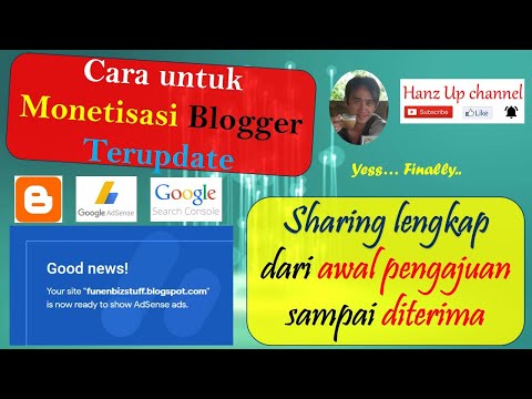 Monetisasi Blogger