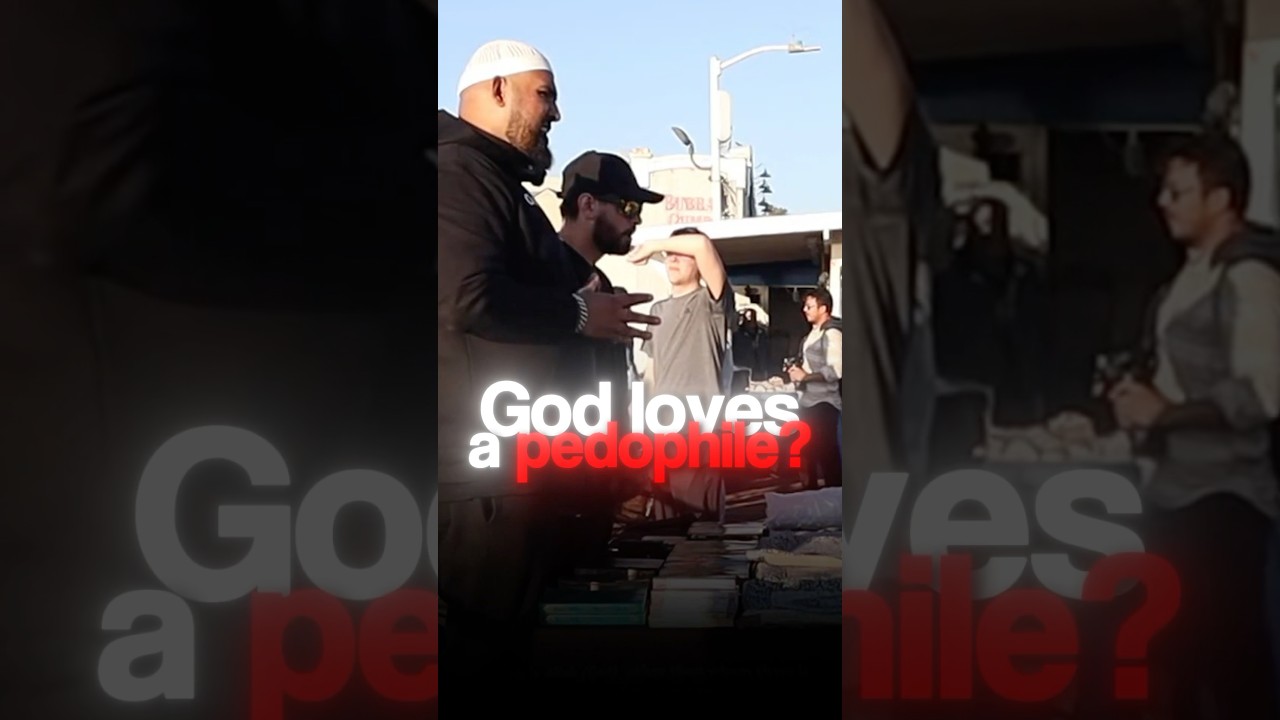 Crazy Christian Confronts Muslims