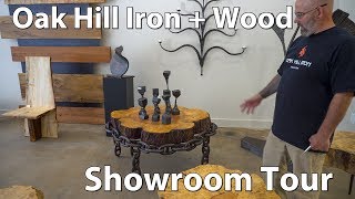 Oak Hill Iron Wood - Beautiful Iron And Wood Art And Furniture