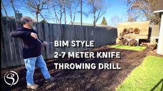 No Spin Knife Throwing BIM Style