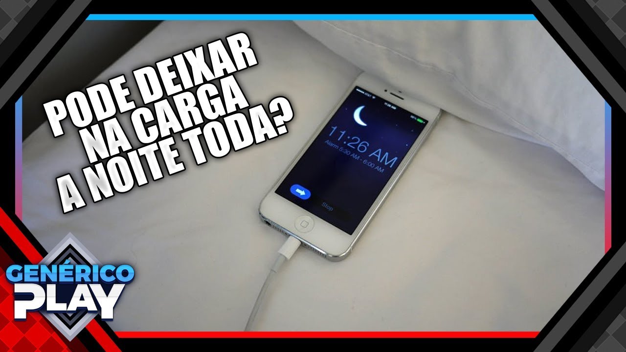 Tem problema deixar o celular carregando a noite toda? - YouTube