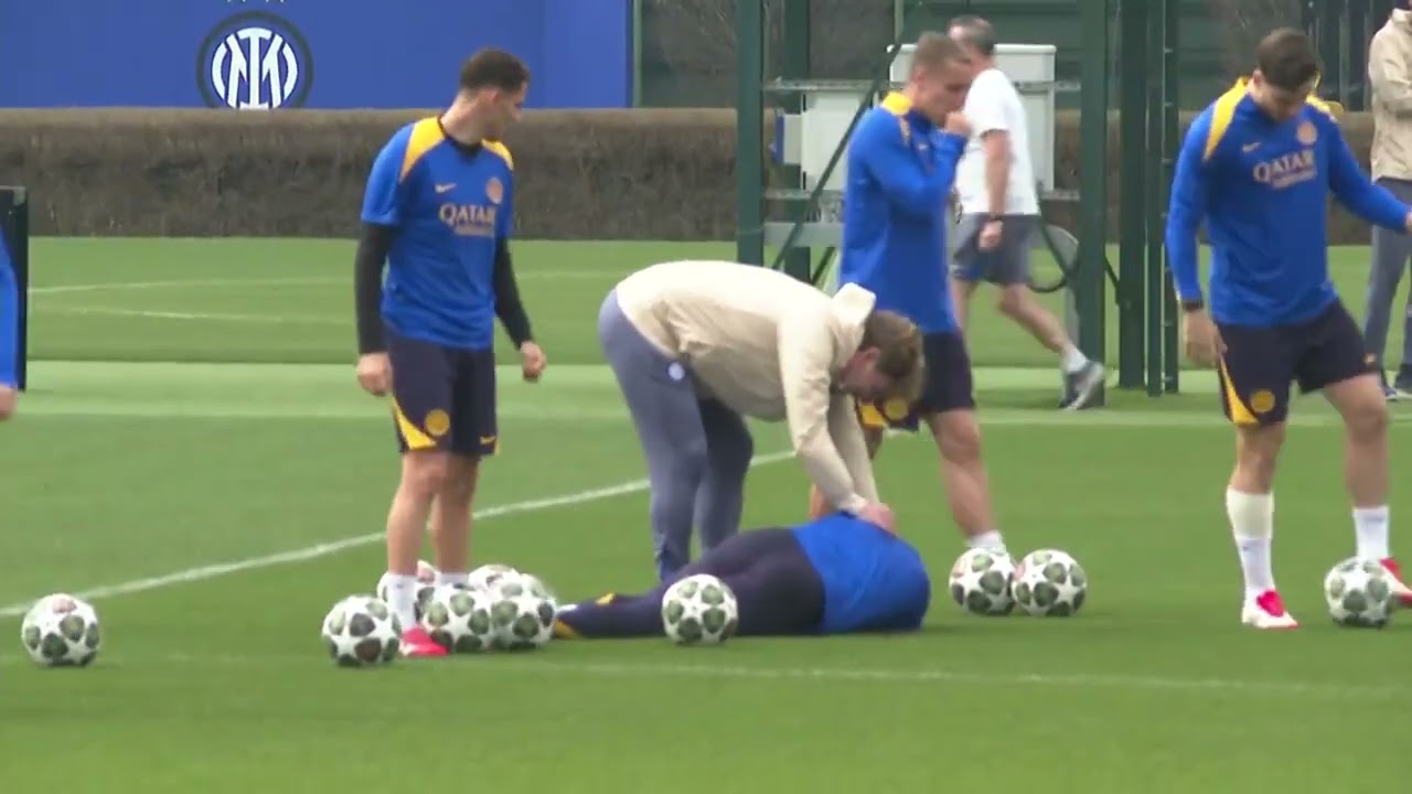 Inter Milan, 2-0 up prepare for Feyenoord champion's League second leg