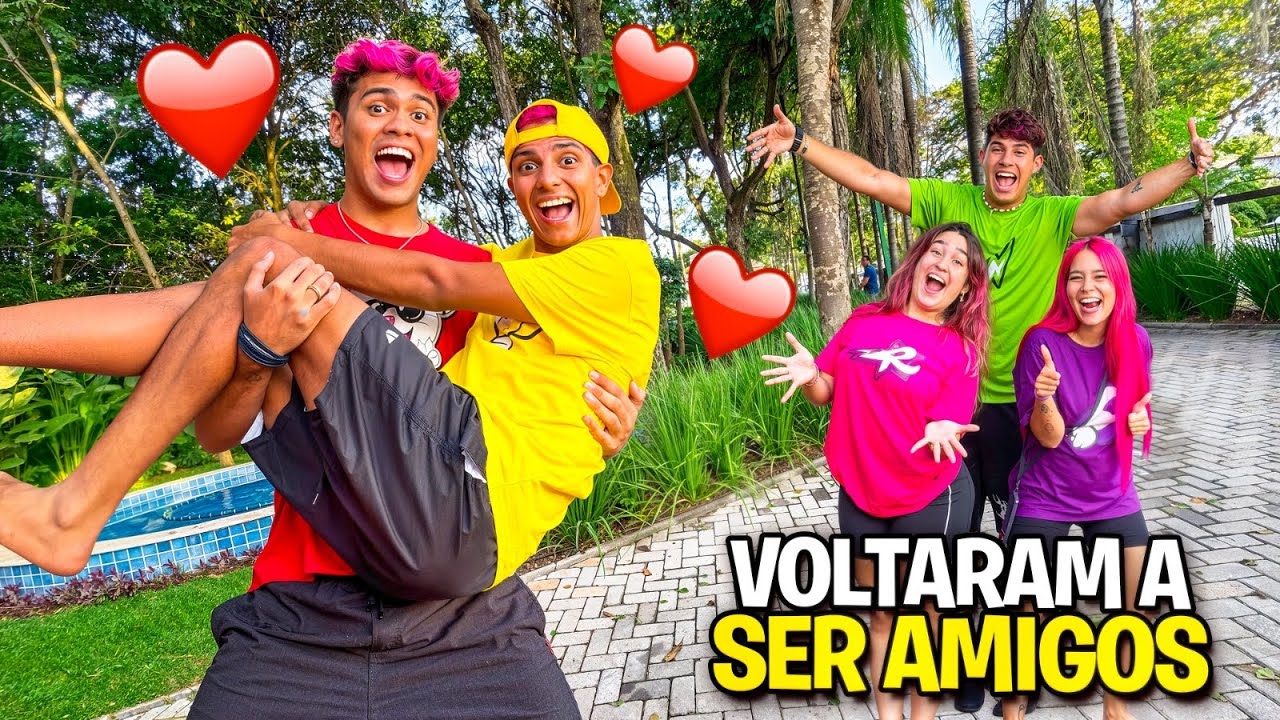 LEOZIN E ROBSON VOLTARAM A SER AMIGOS *Emocionante !