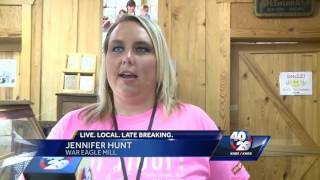 War Eagle Mill honor veterans