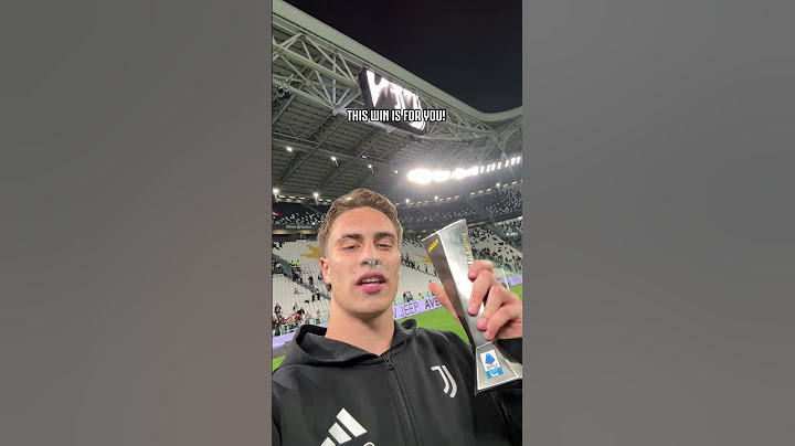 Our Panini Player of the Match, Kenan Yildiz, has a message for you 🗣️