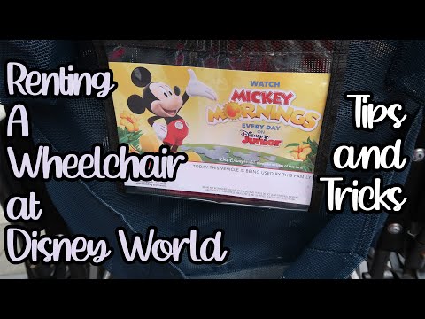 Renting a Wheelchair at Walt Disney World