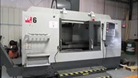 2016 HAAS VF6 CNC MILLING CENTER