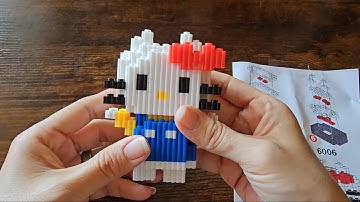 DIY Hello Kitty Mini Block Kit from Temu