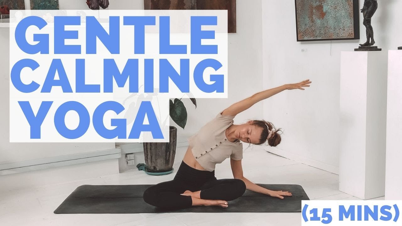 Slow Yoga: Easy + Gentle Vinyasa Yoga (15 mins) 