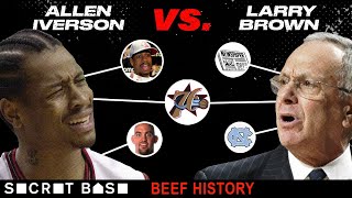 Allen Iverson and Larry Brown’s beef was so thick even a finals berth couldn’t cut through it