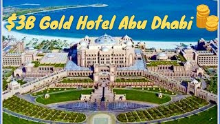 Emirates Palace Abu Dhabi Worlds Most Expensive Gold Hotel *HD*