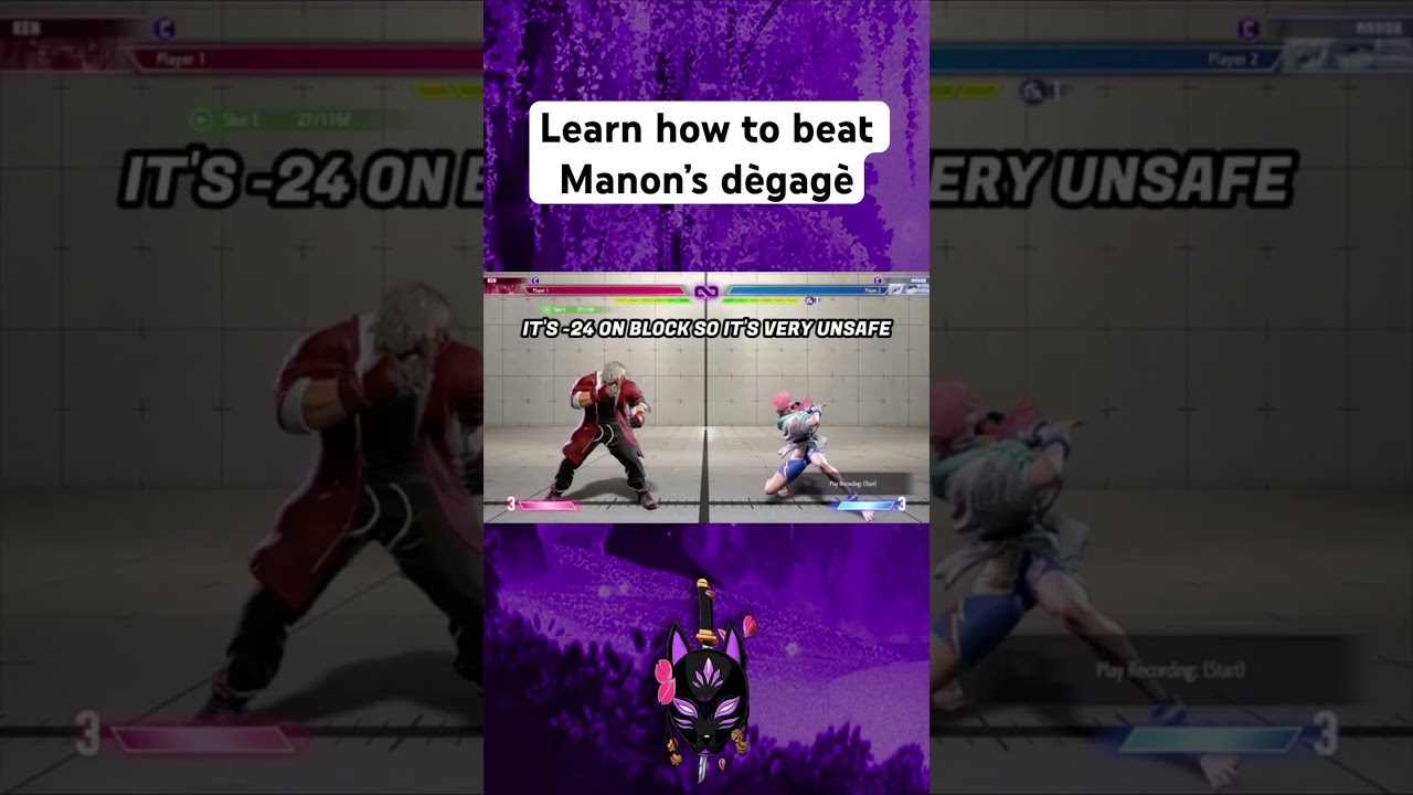 How to beat Manon’s Dègagè (low version)