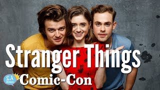 "Stranger Things" Cast Says "The Hype Was Real": Comic-Con | Los Angeles Times