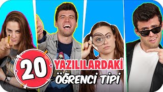 YAZILILARDAKİ 20 ÖĞRENCİ TİPİ 😂 🚀