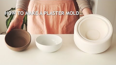 How to make a PLASTER MOLD (and how to use it!)