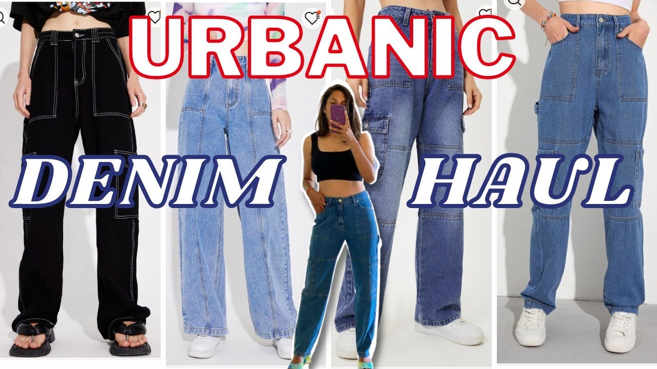 **Trendy** Urbanic Jeans Haul | Huge Urbanic Haul | #urbanic # ...