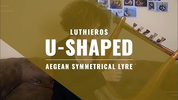 Ancient Lyre - U-Shaped Dark Lyre (custom) - 9 strings - LUTHIEROS