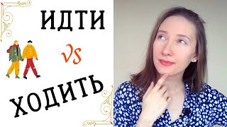 Study Russian Verbs of Motion : GO / WALK + language test