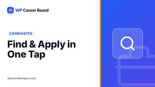 Find and Apply for Jobs: The WP Career Board Candidate Experience