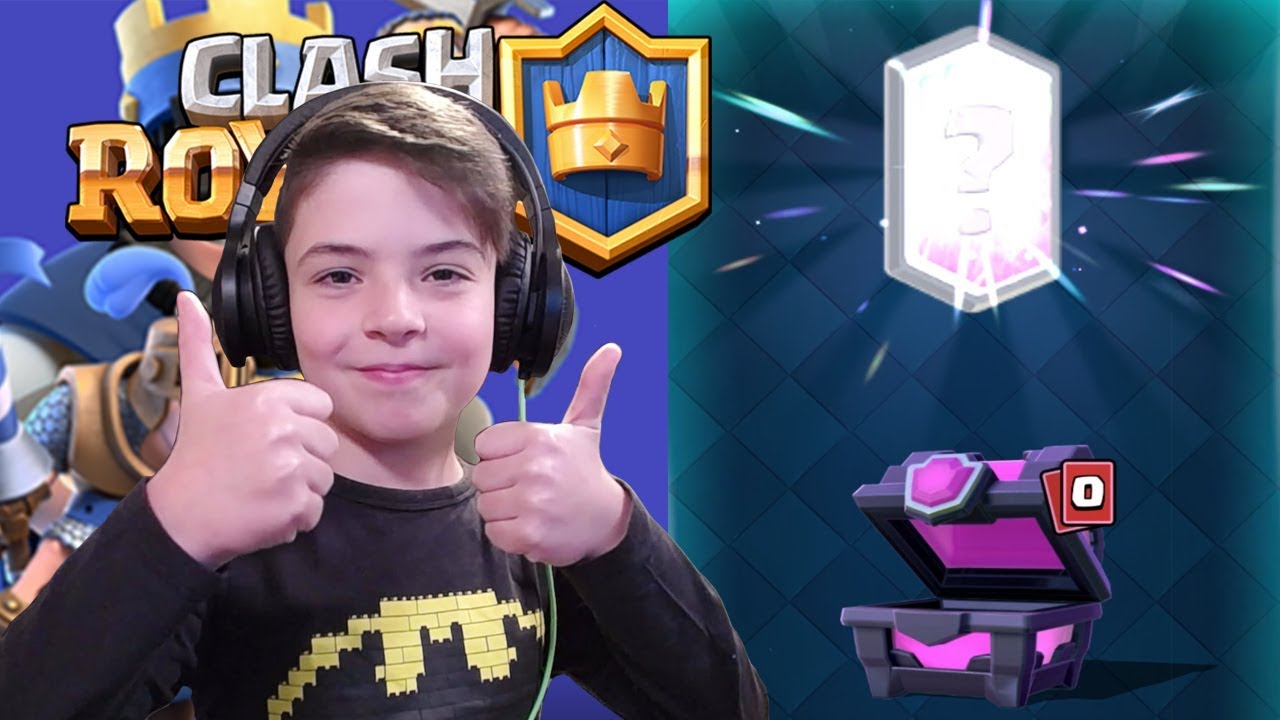 MAGICAL CHEST SI LEGENDARA Clash Royale YouTube