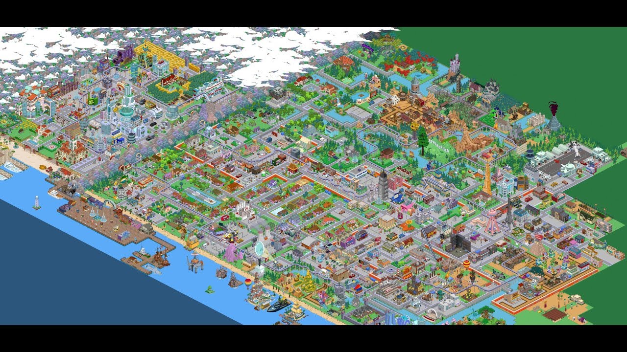 31 The Simpsons Springfield Map - Maps Database Source