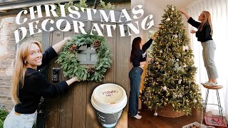 Decorating the entire house for Christmas! | Vlogmas Day 1