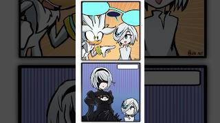 Silver Said ‘Future’… NOT THIS 😭| Sonic x NieR Automata Comic Dub