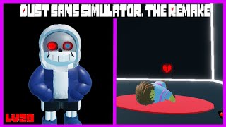 Frisk/Chara Boss Fight [Dust sans simulator. THE REMAKE] 